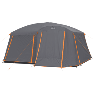10 Person Straight Wall Cabin Tent with Full Rainfly
