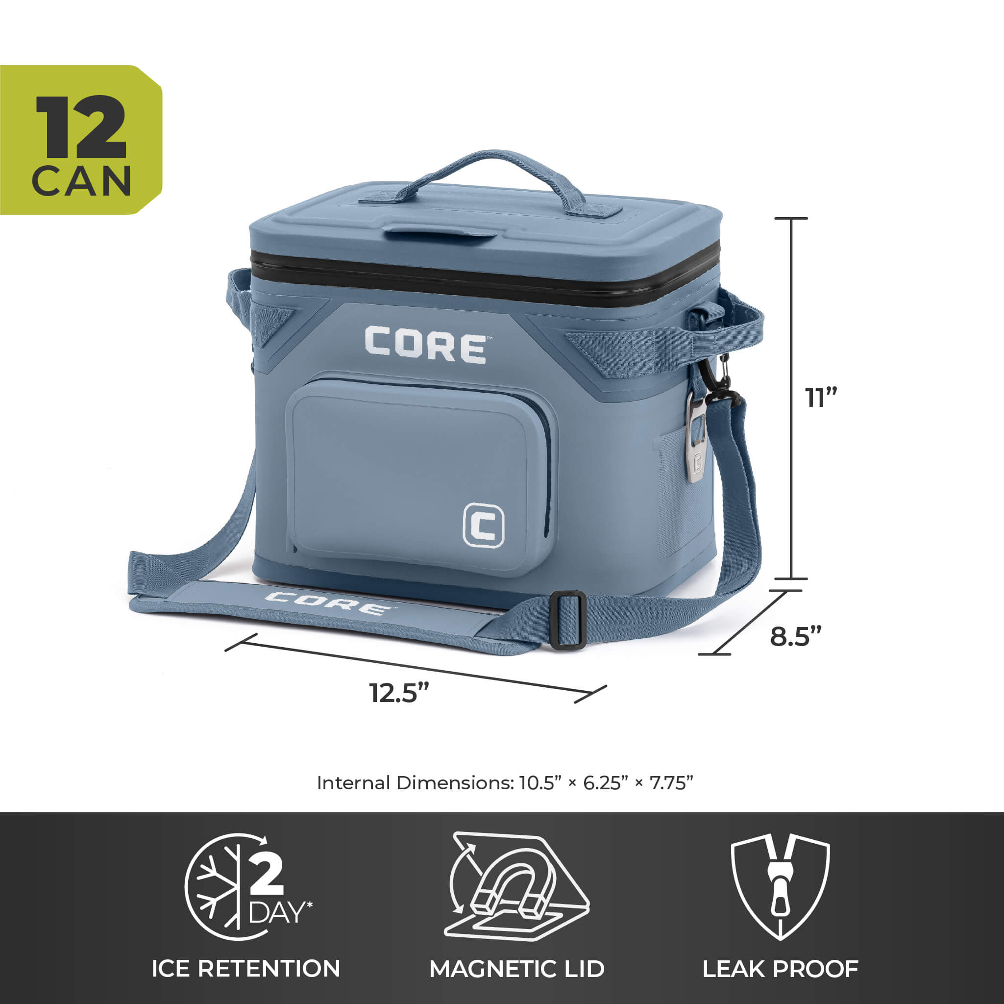 CLIMAKEEP 12 Can Magnetic Soft Cooler - Image 18
