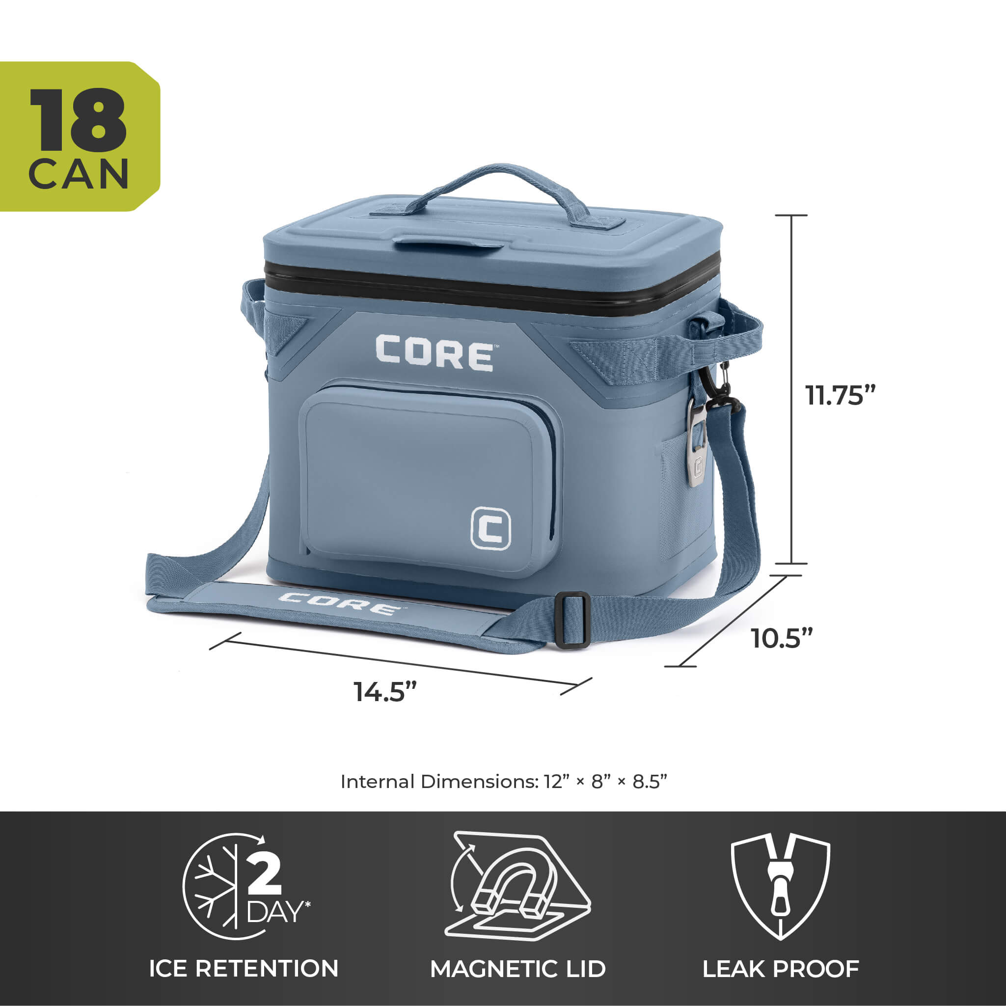 CLIMAKEEP 18 Can Magnetic Soft Cooler - Image 18