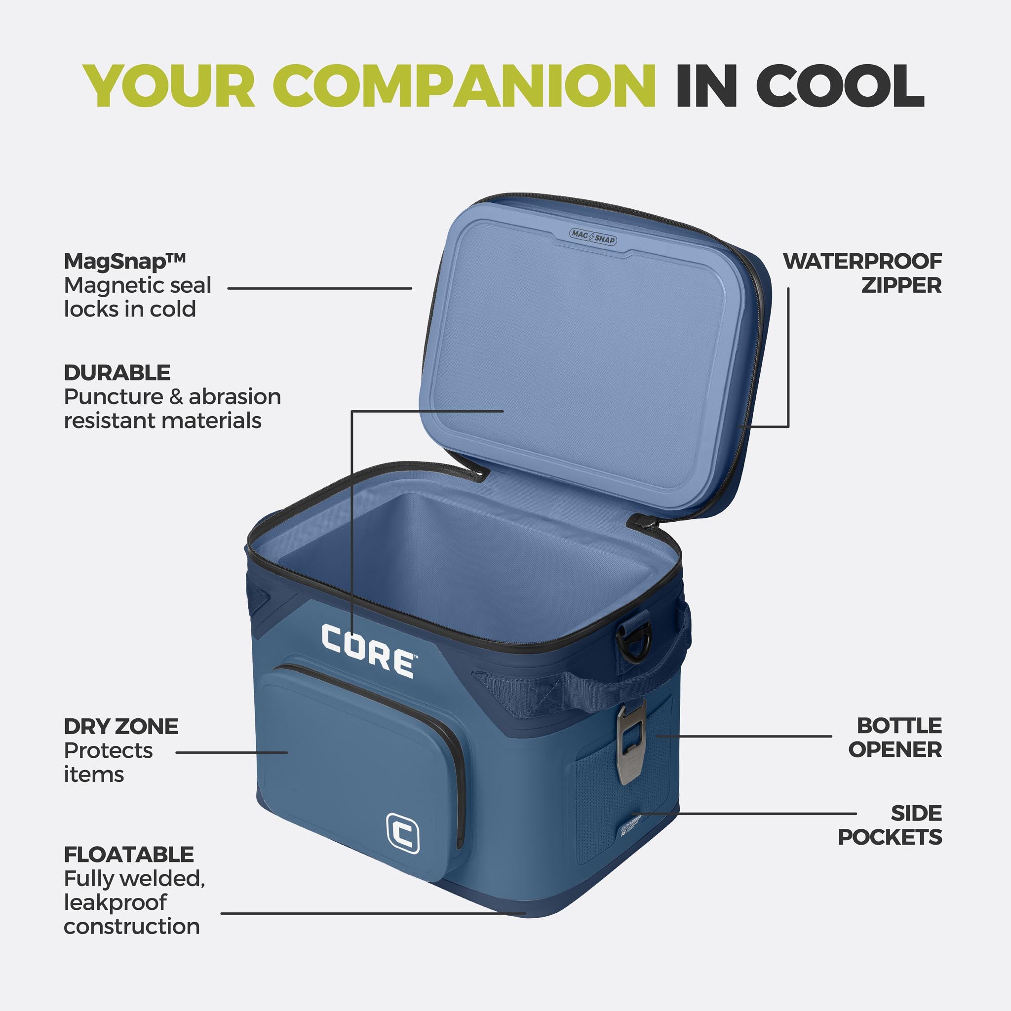 CLIMAKEEP 18 Can Magnetic Soft Cooler - Image 22