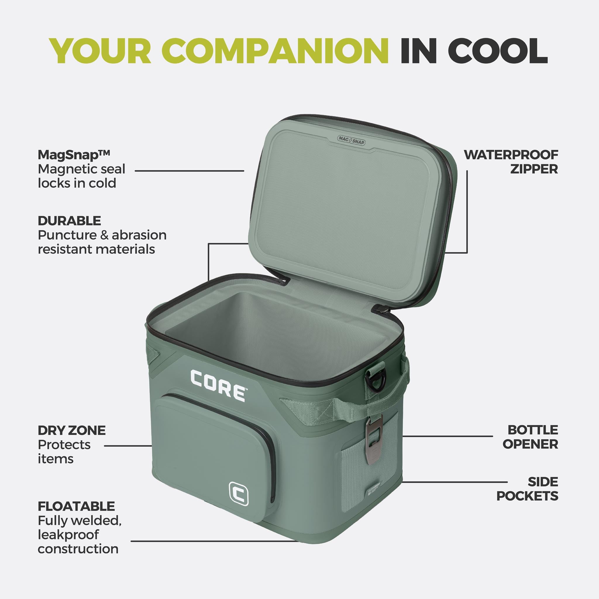 CLIMAKEEP 18 Can Magnetic Soft Cooler - Image 24