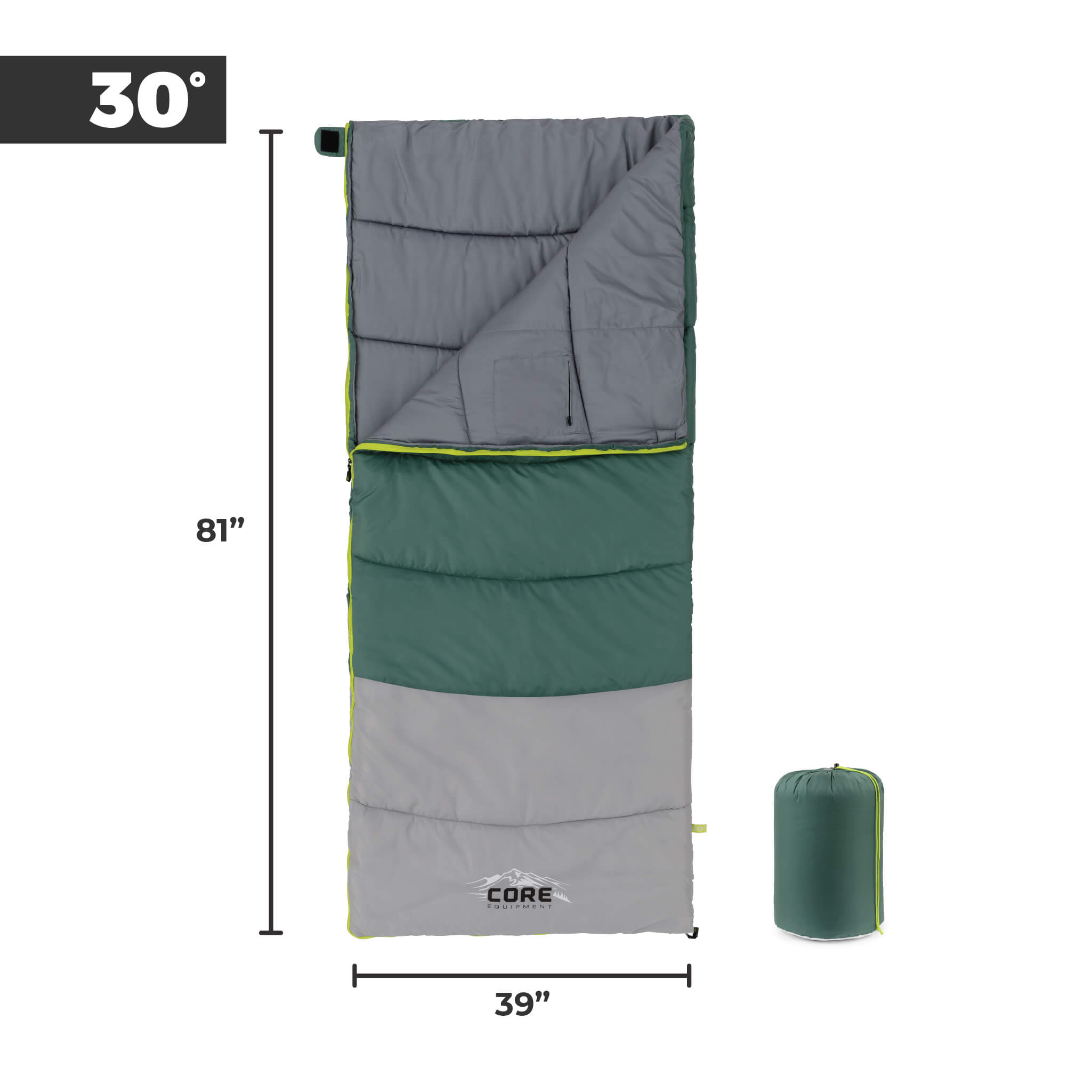 30 Degree Sleeping Bag - Image 5