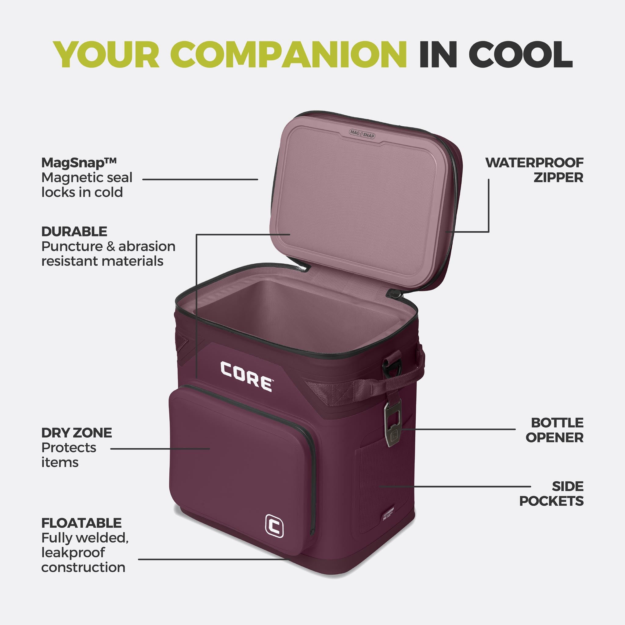 CLIMAKEEP 36 Can Magnetic Soft Cooler - Image 21