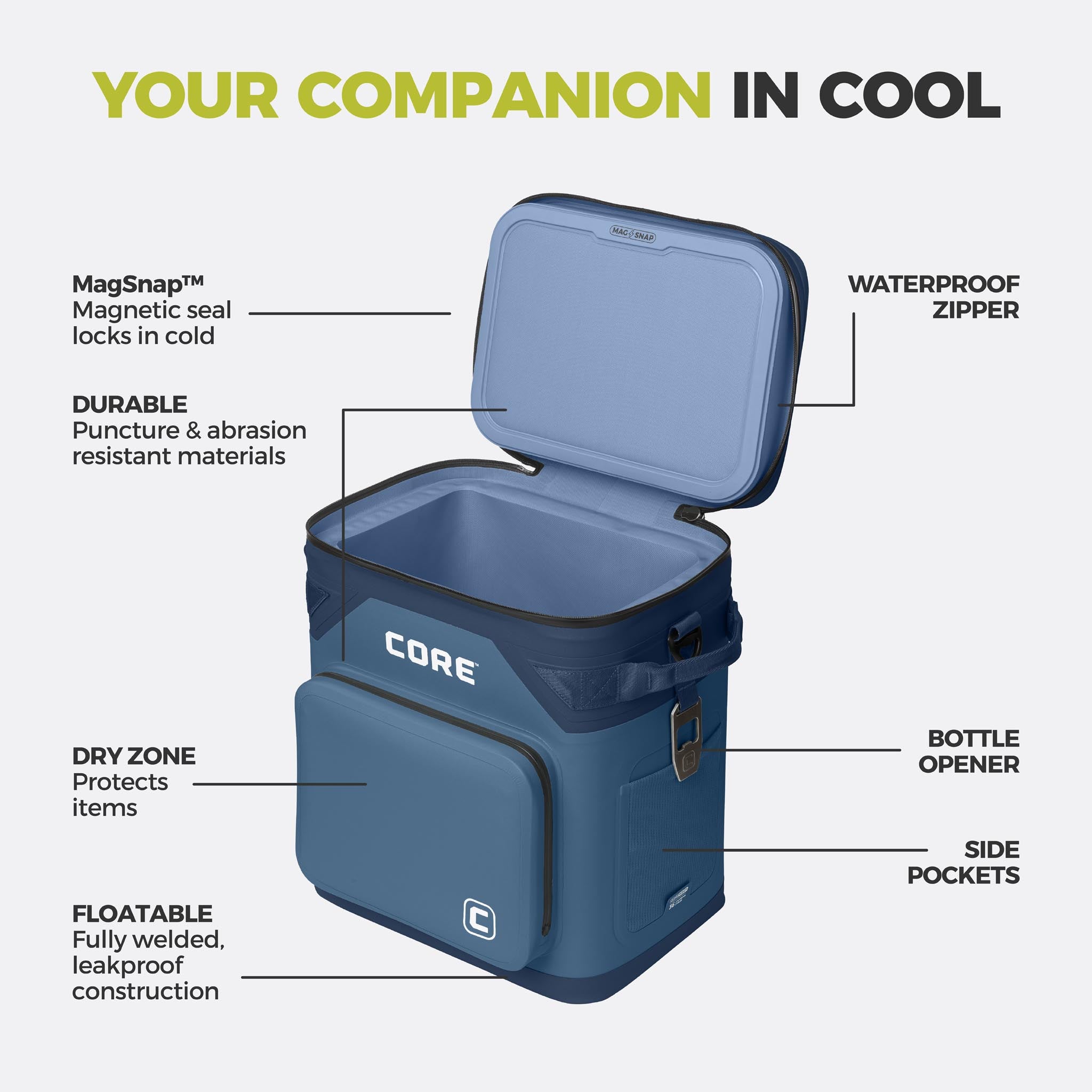 CLIMAKEEP 36 Can Magnetic Soft Cooler - Image 22