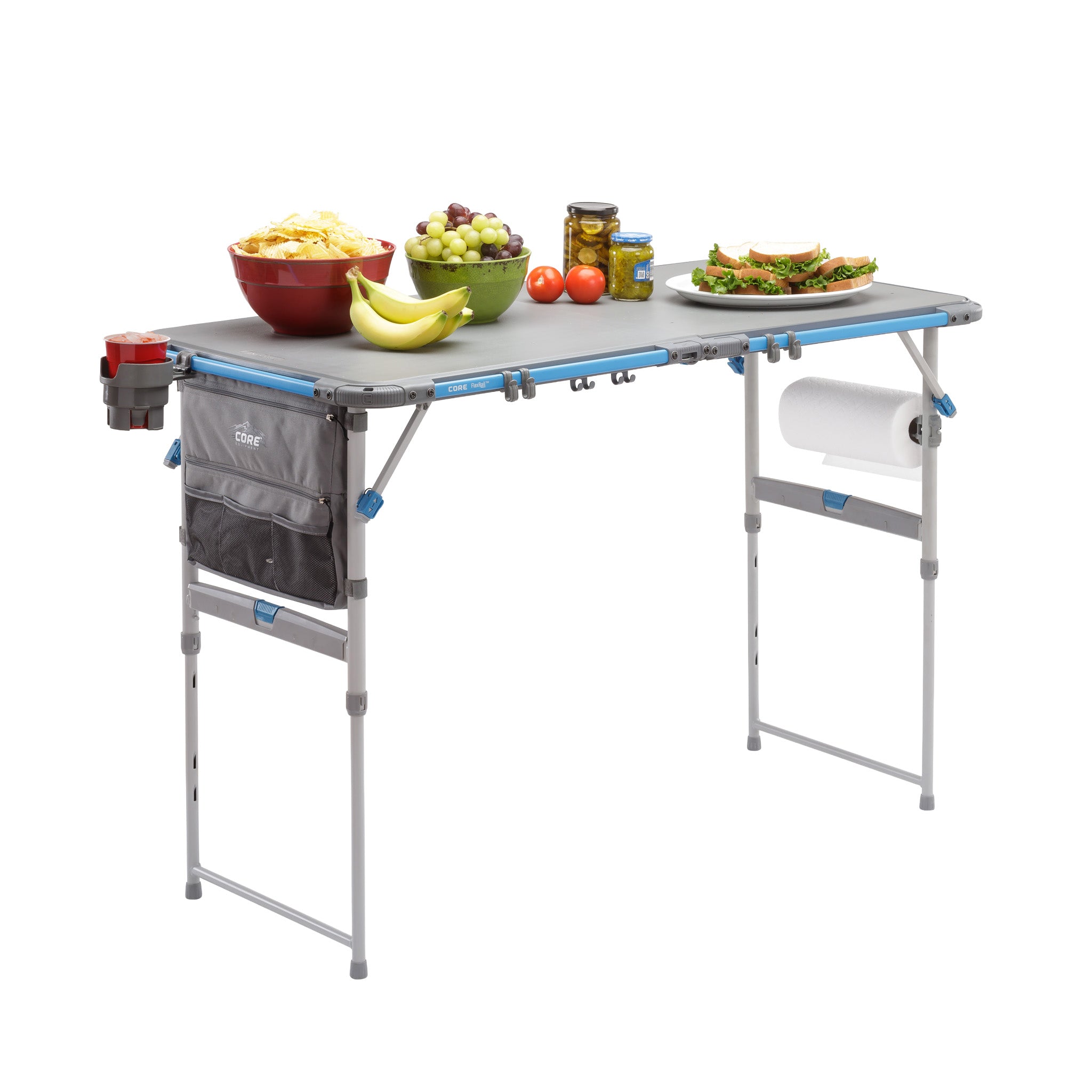 4 Foot FlexRail Outdoor Prep & Cook Table - Image 8