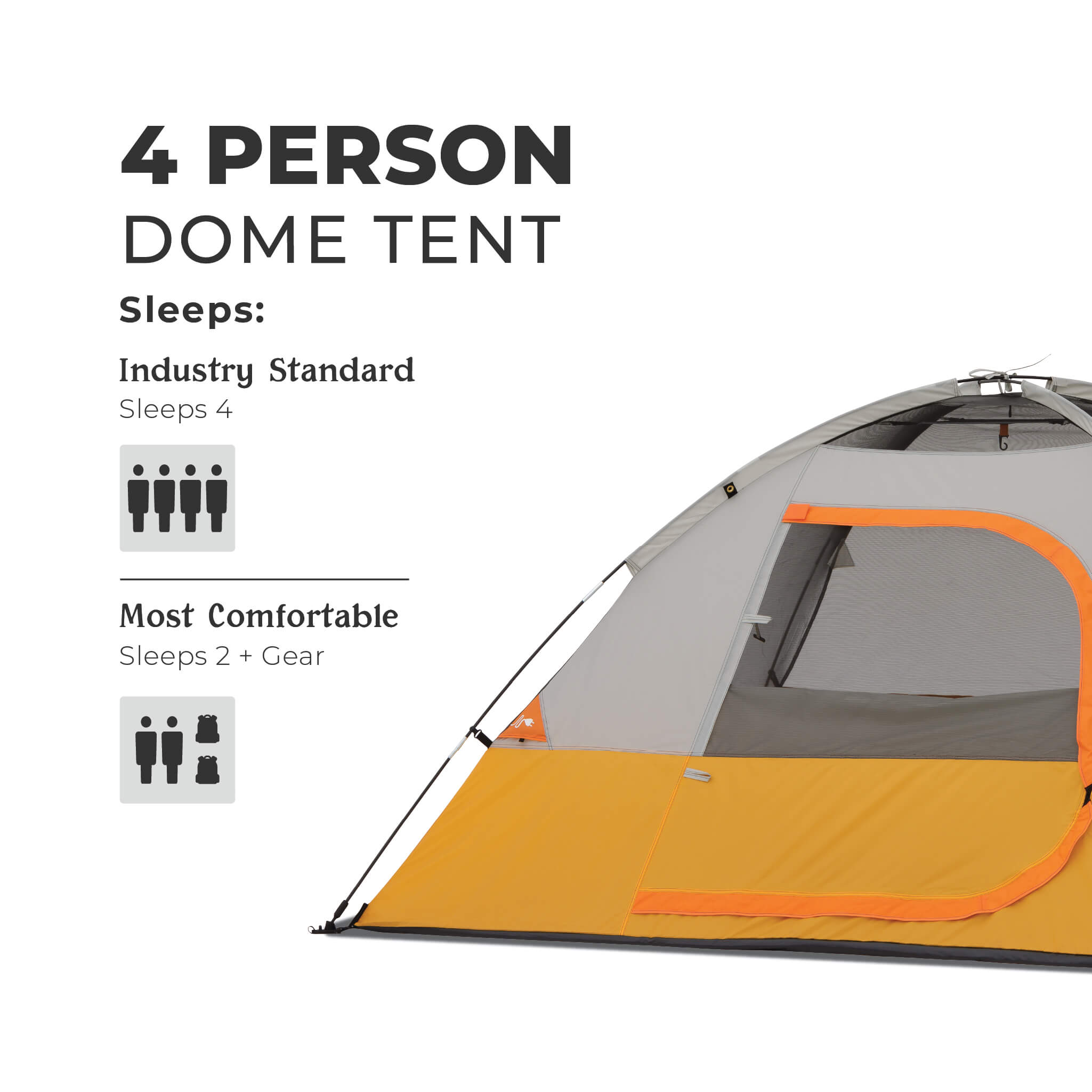 4 Person Dome Tent - Image 5