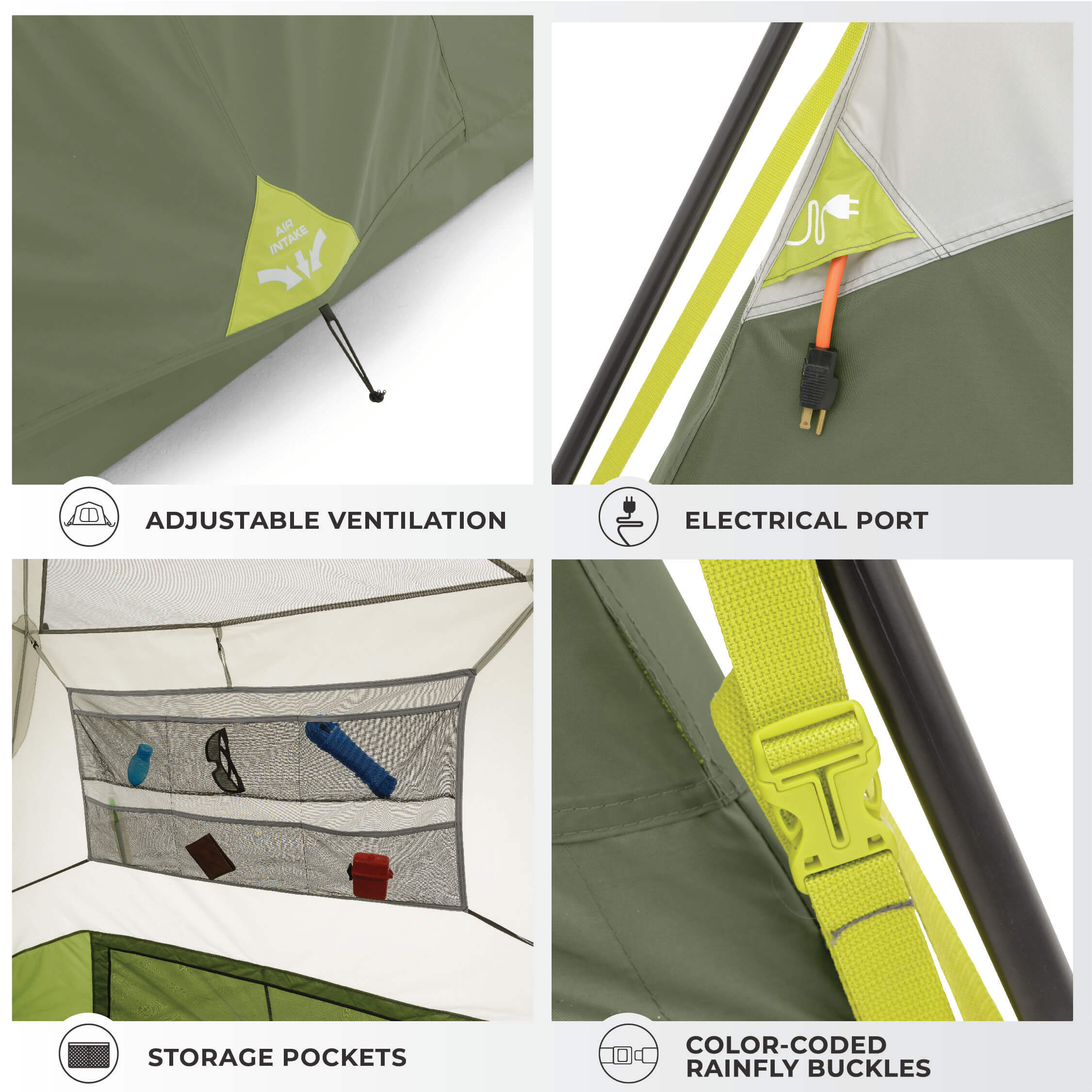 4 Person Instant Cabin Performance Tent - Image 4