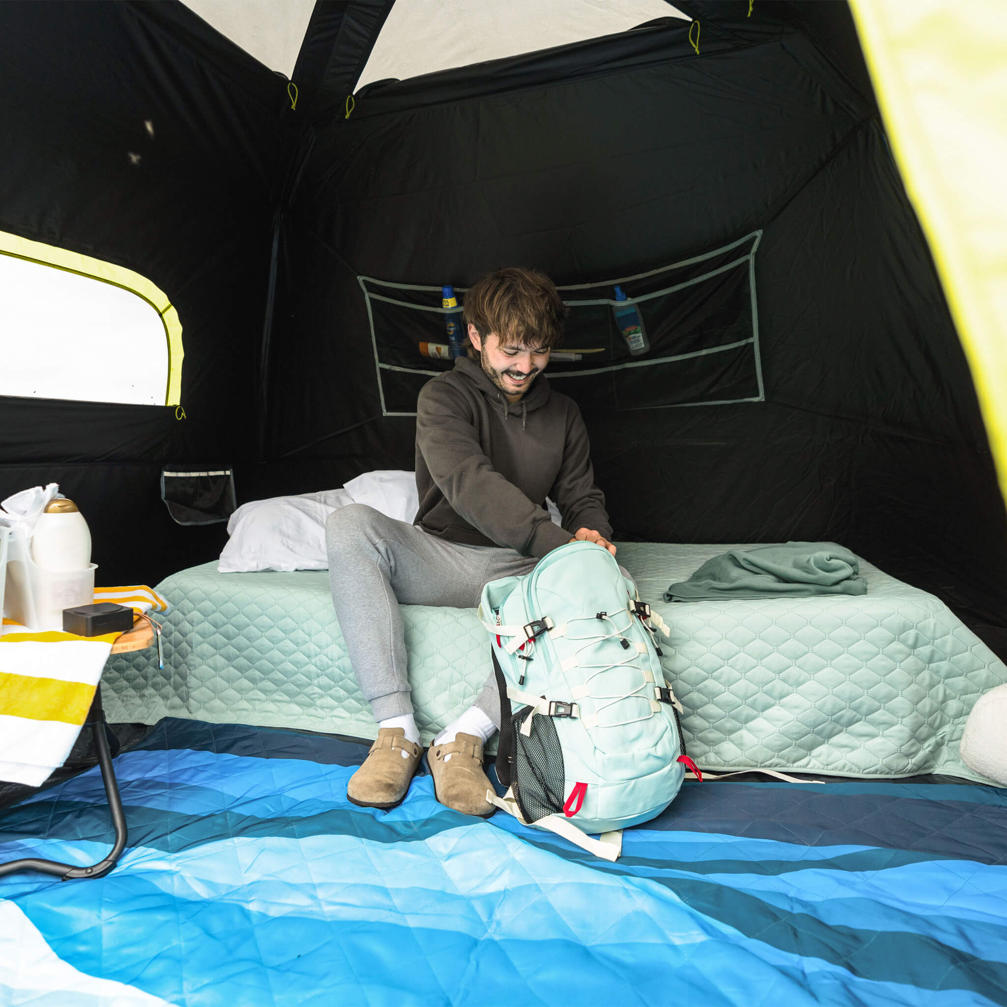 6 Person Blockout Instant Cabin Tent - Image 8
