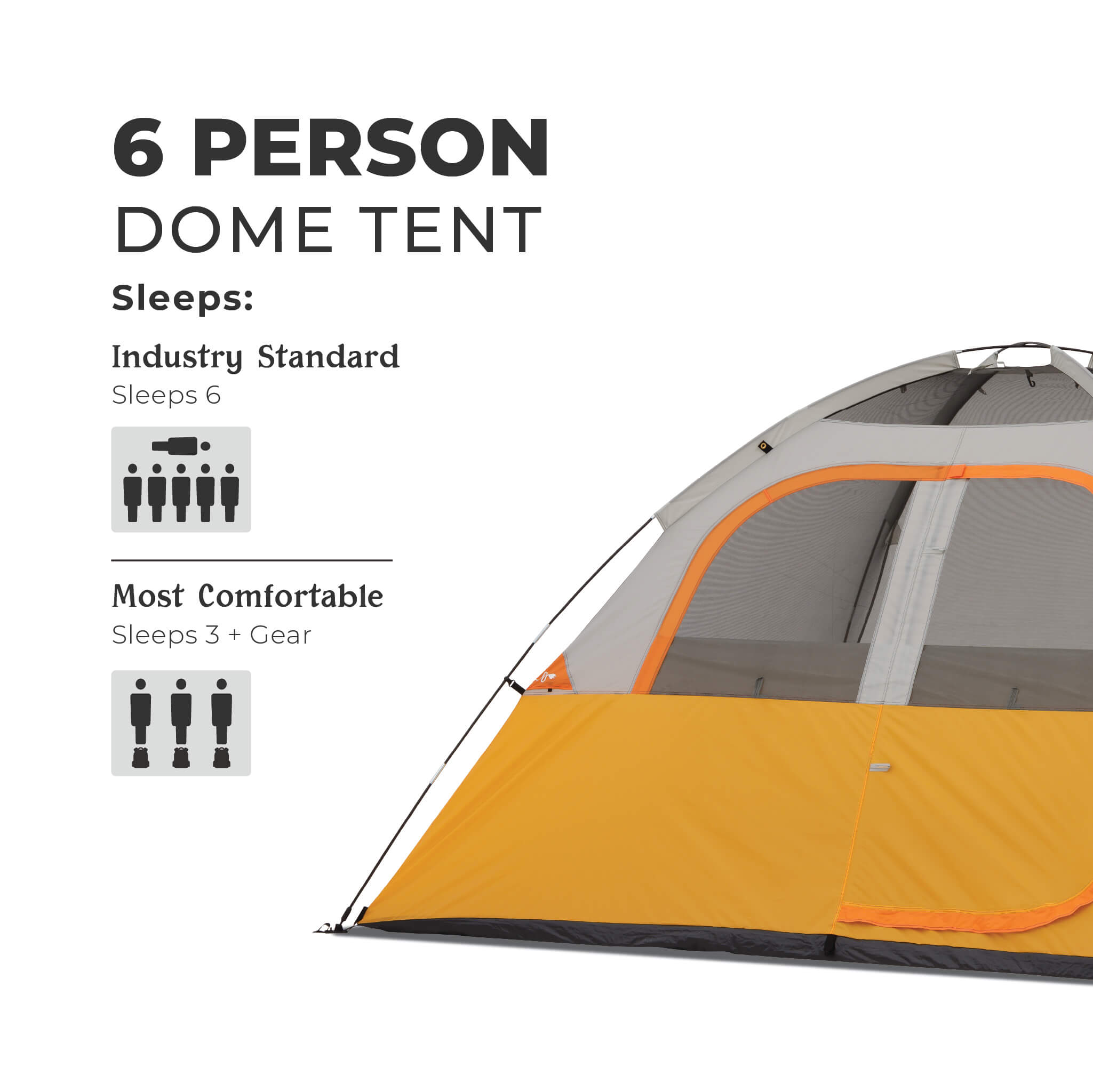 6 Person Dome Tent - Image 5