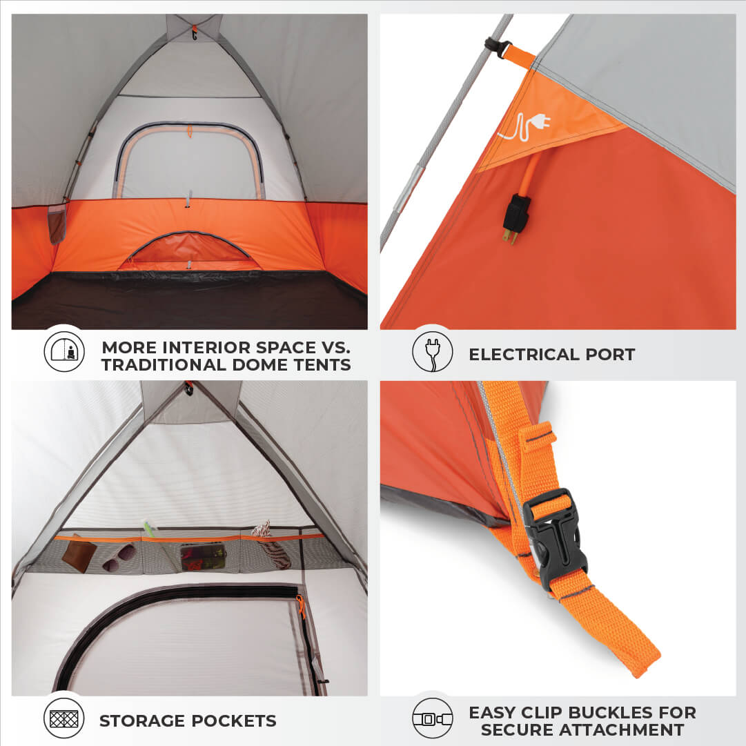 6 Person Dome Plus Tent with Vestibule - Image 4