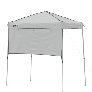 6' x 4' Instant Canopy with Half Sun Wall