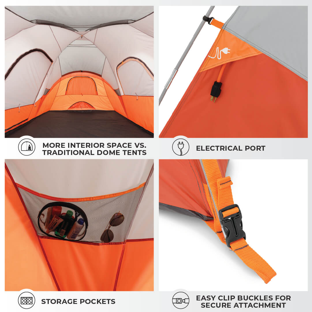 9 Person Extended Dome Plus Tent - Image 4
