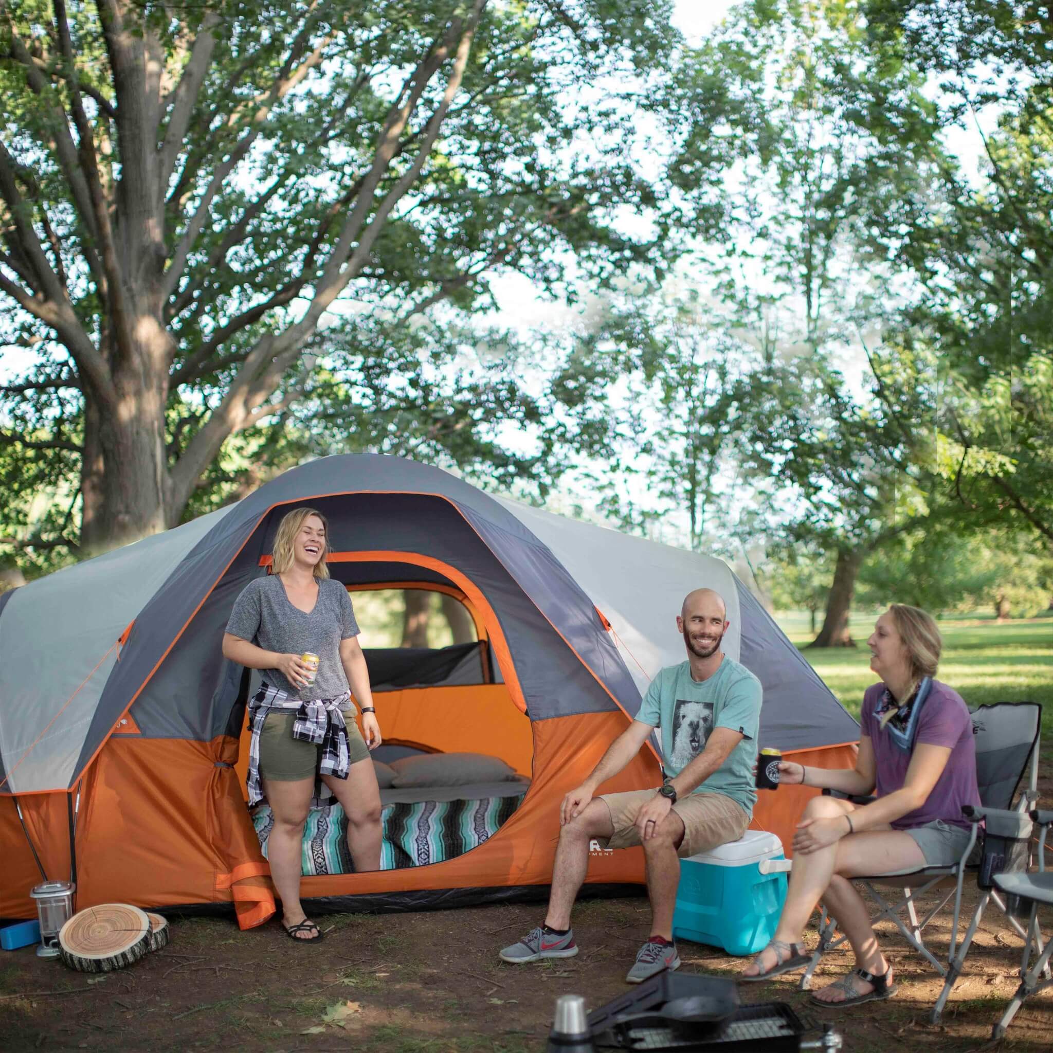 9 Person Extended Dome Tent - Image 2