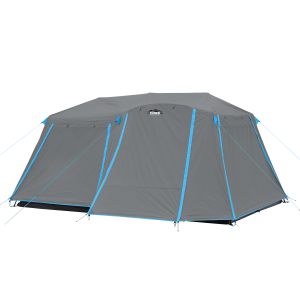 9 Person Lighted Instant Cabin Tent with Full Rainfly