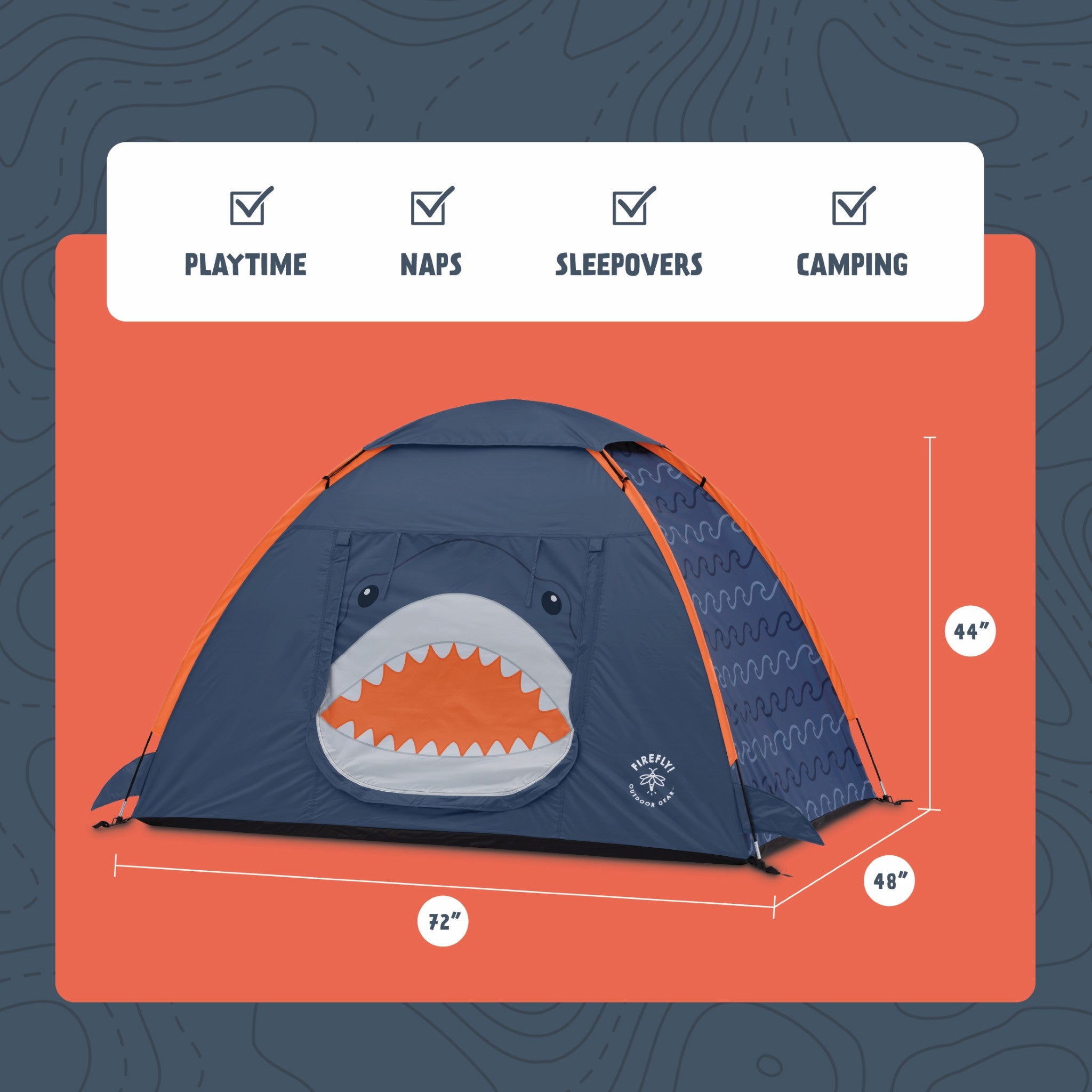 Firefly! Finn the Shark Kid's Camping Set - Image 3