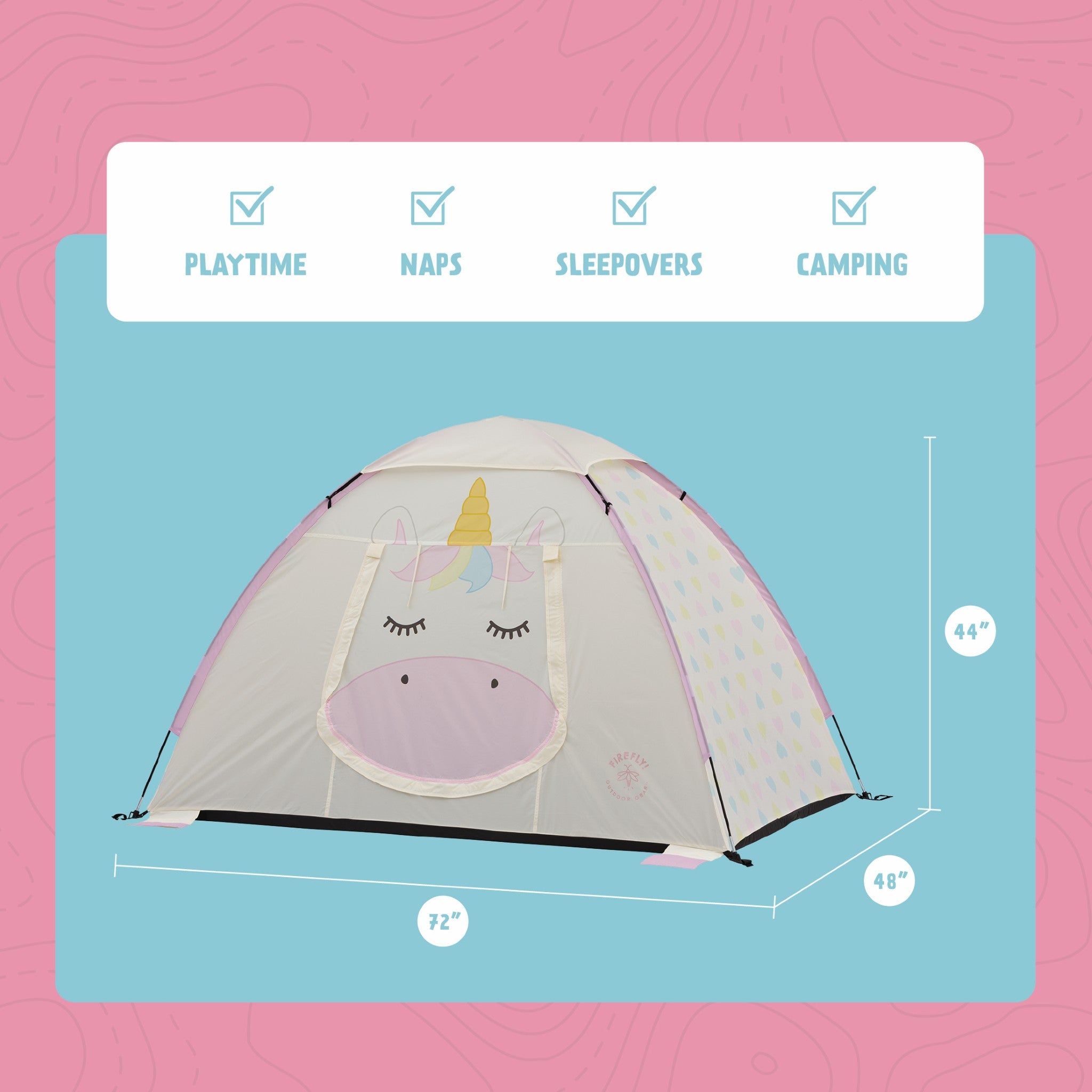 Firefly! Sparkle the Unicorn Kid's Camping Set - Image 3
