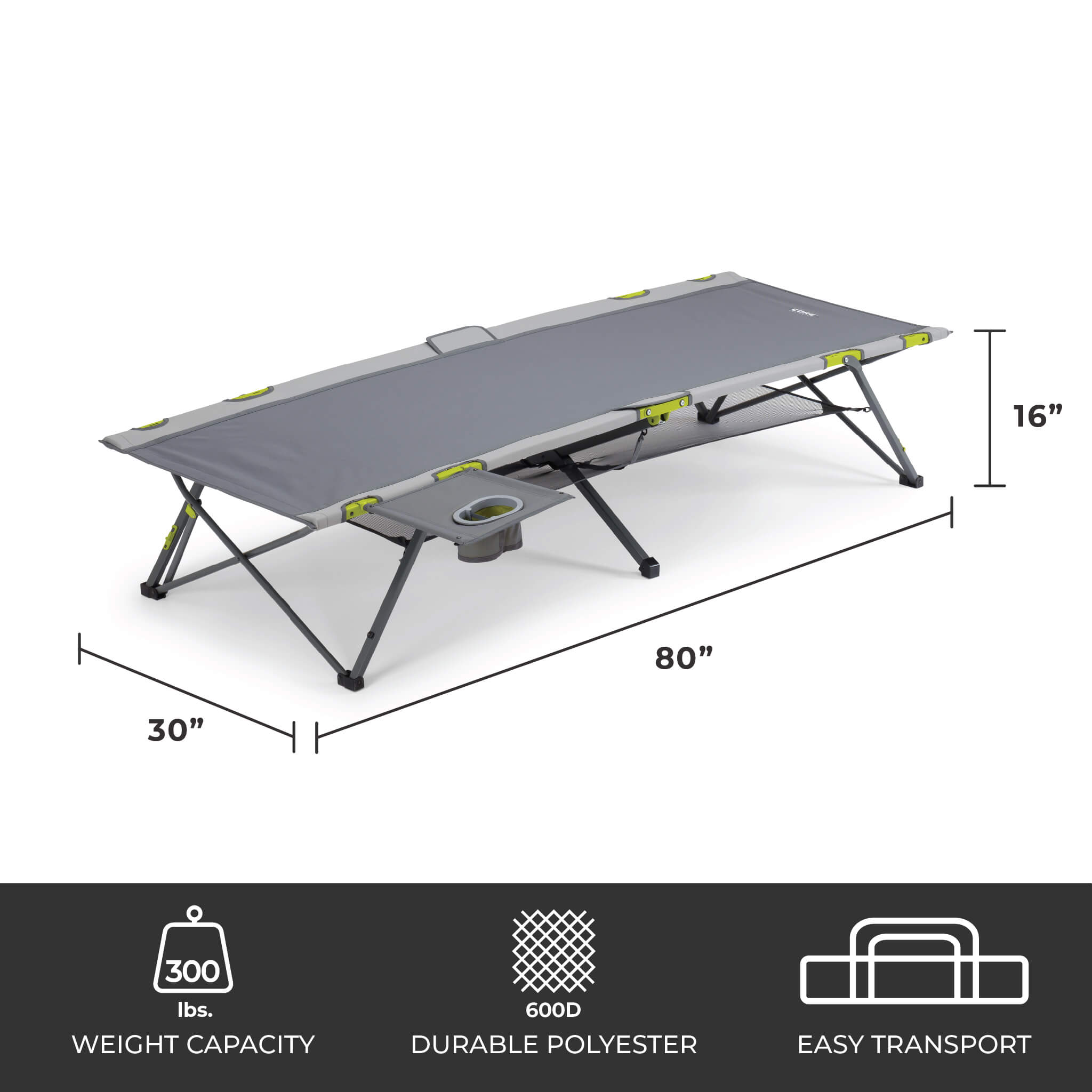 Outdoor Folding Camping Cot - Image 3