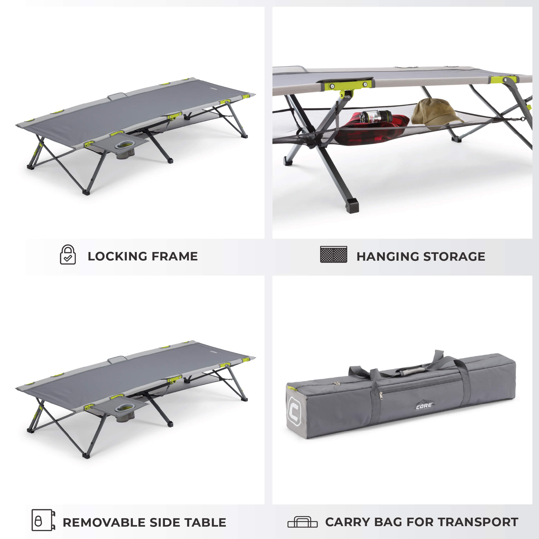 Outdoor Folding Camping Cot - Image 4
