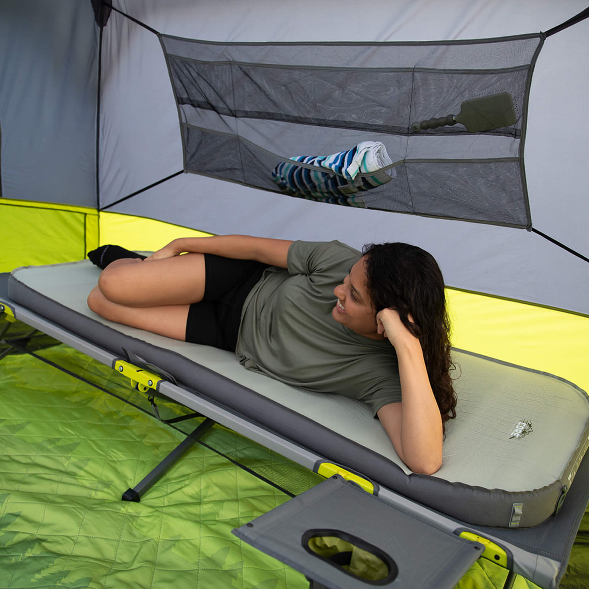Outdoor Folding Camping Cot - Image 2