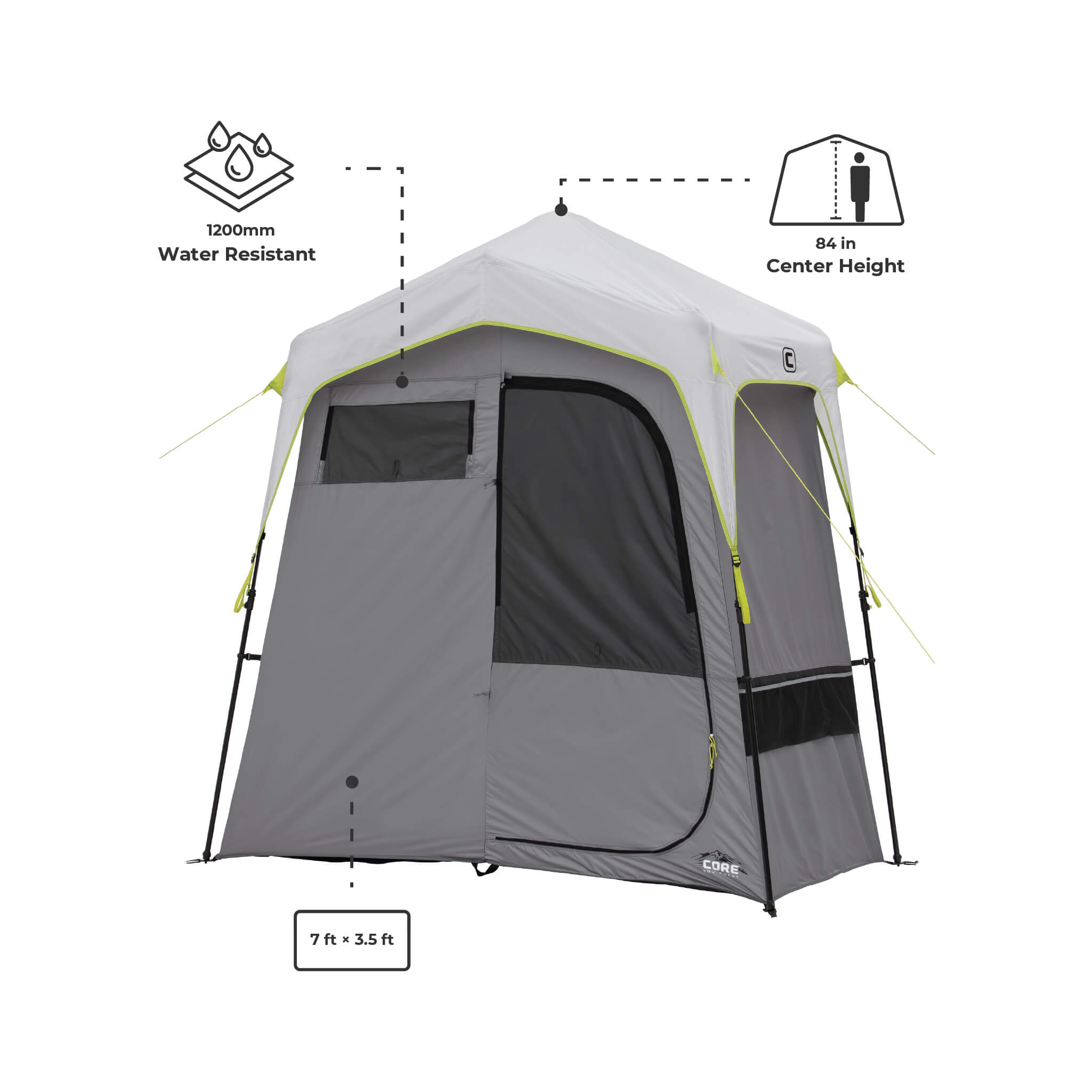 Two Room Instant Shower Tent - Image 3