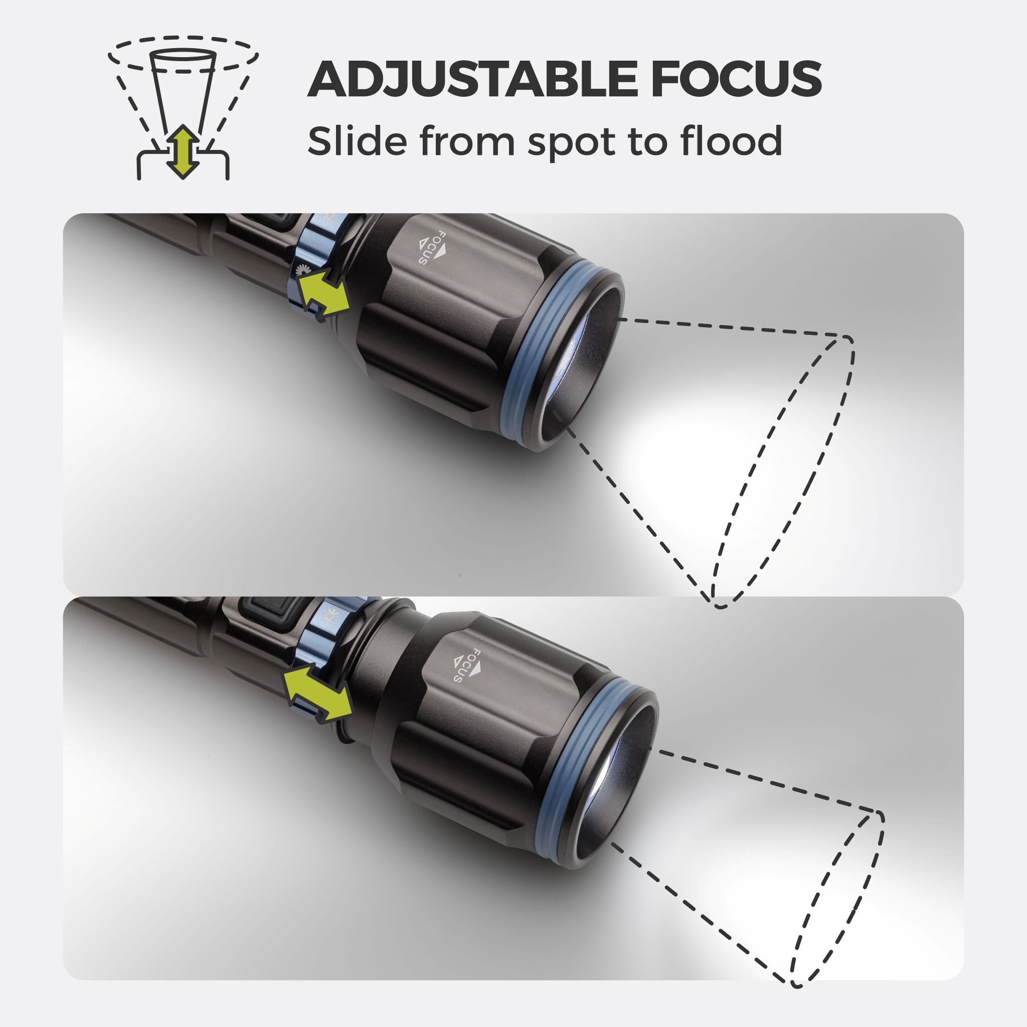 3000 Lumen Rechargeable Flashlight - Image 4